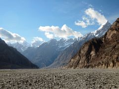 23 View To The East From River Junction Camp Early Morning In The Shaksgam Valley On Trek To K2 North Face In China